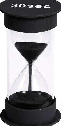 Sablier design sable coloré, 30 secondes - Eduplay