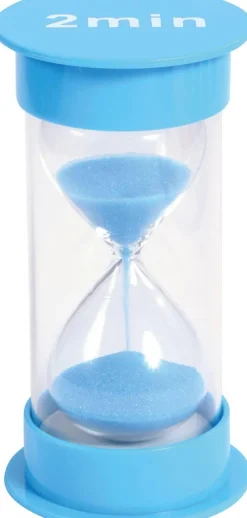 Sablier design sable coloré, 2 minutes - Eduplay