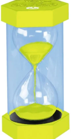 Sablier giga 30 cm, 45 min jaune - Eduplay