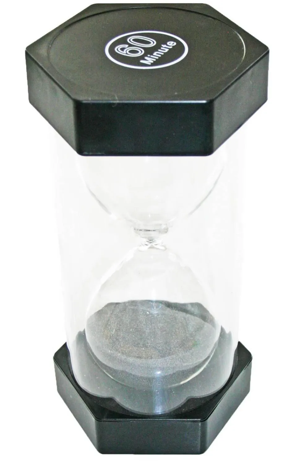 Sablier giga 30 cm, 60 min noir - Eduplay