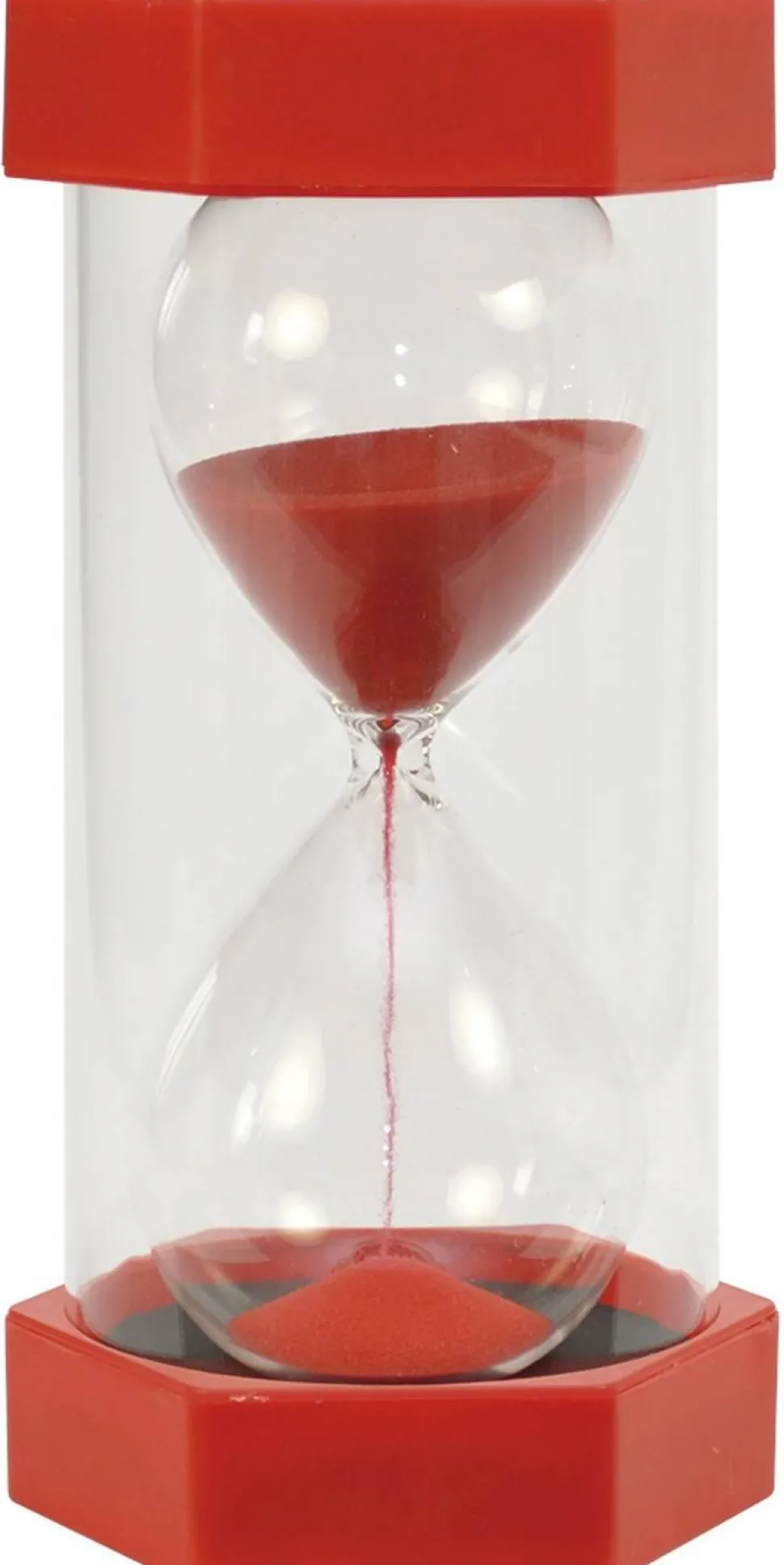 Sablier giga 30 cm, 5 min rouge - Eduplay