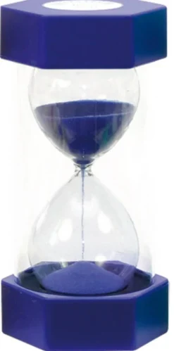 Sablier pour se brosser les dents 3 mn, bleue - Eduplay