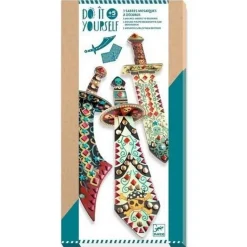 Sabres mosaïques à décorer : Comme un pirate - Djeco