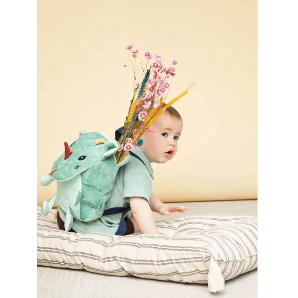 Sac à dos doux Joe le dragon - Lilliputiens