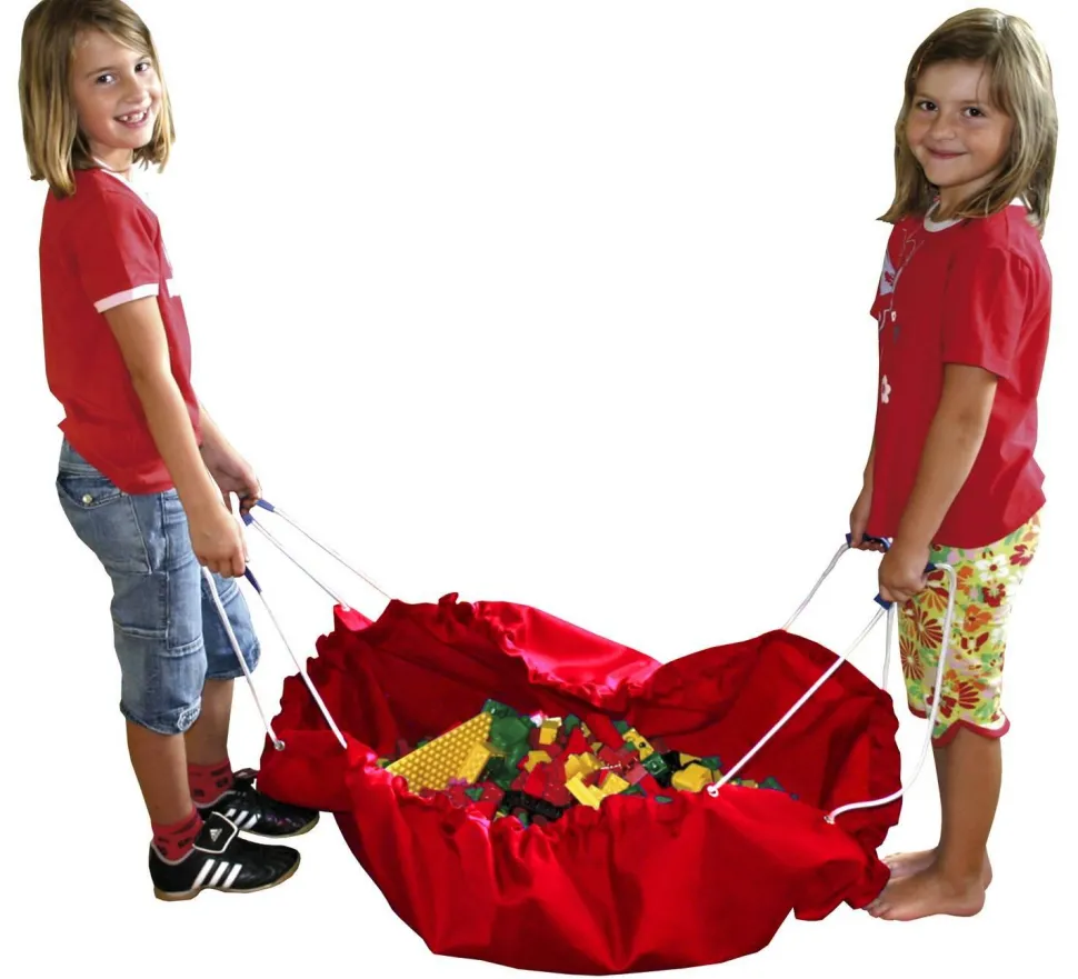 Sac de rangement/couverture de jeu rouge - Eduplay