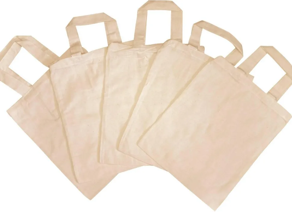 Sac en coton petit, set de 5 - Eduplay
