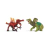 Saurien de feu vs Lézard de la jungle - Schleich