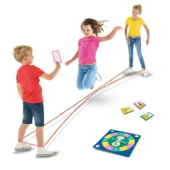 Sauts à l’élastique : Jump! Animals : défis avec des cartes - SES Creative