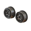 SC 2.2"/3.0" Wheel 14mm Hex Black Chrome (2) - ARRma