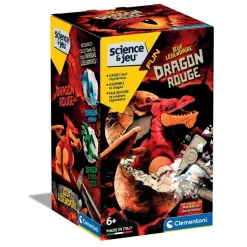 Science & Jeu :Oeuf légendaire : Dragon Rouge - Clementoni