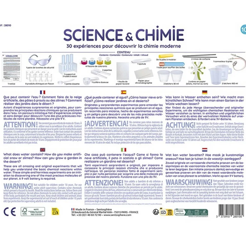 Science et Chimie - Sentosphère