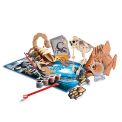 Science et jeu : Grand coffret découverte des animaux avec réalité virtuelle - Clementoni