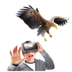 Science et jeu : Grand coffret découverte des animaux avec réalité virtuelle - Clementoni