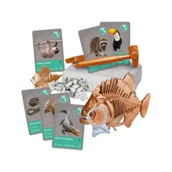 Science et jeu : Grand coffret découverte des animaux avec réalité virtuelle - Clementoni