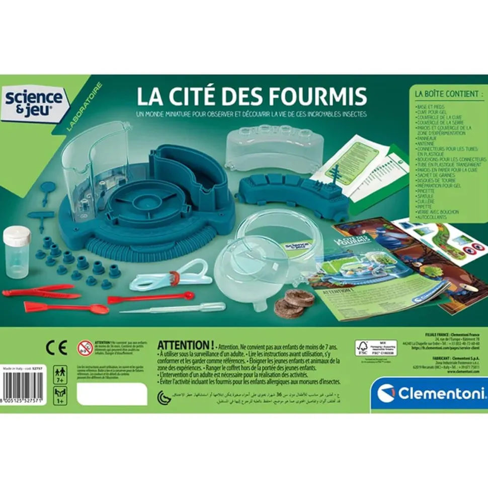 Science et jeu : La cité des fourmis - Clementoni