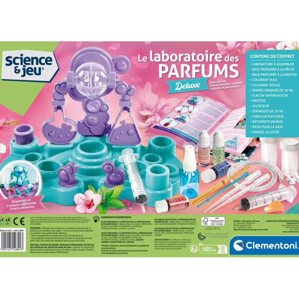Science et jeu : Laboratoire des parfums - Clementoni