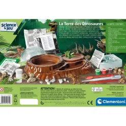 Science et jeu : Le monde des dinosaures - Clementoni