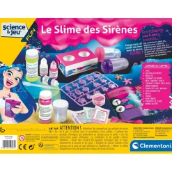 Science et jeu : Le slime des sirènes - Clementoni