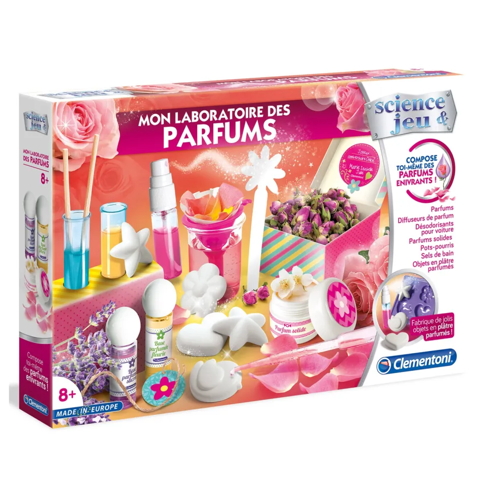 Science et jeu : Mon laboratoire des parfums - Clementoni