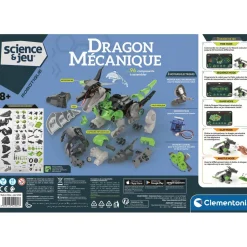 Science et jeu : Robotique : Dragon mécanique - Clementoni