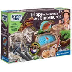 Science et jeu : Triops et le monde des dinosaures - Clementoni