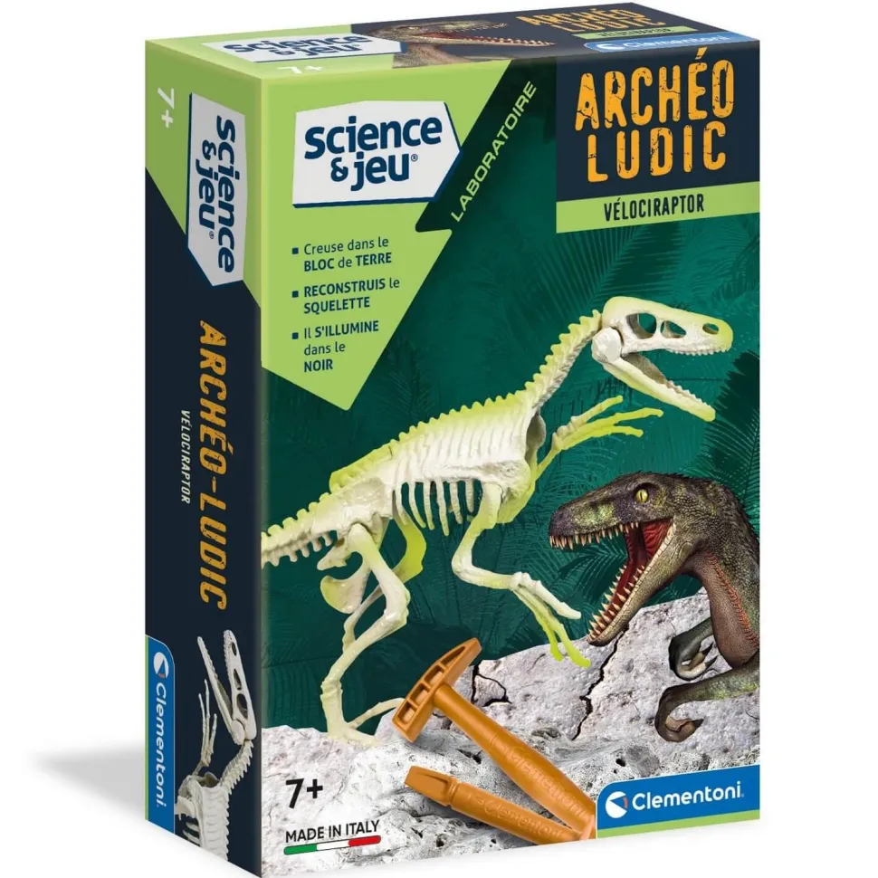 Science et jeu : Vélociraptor - Clementoni