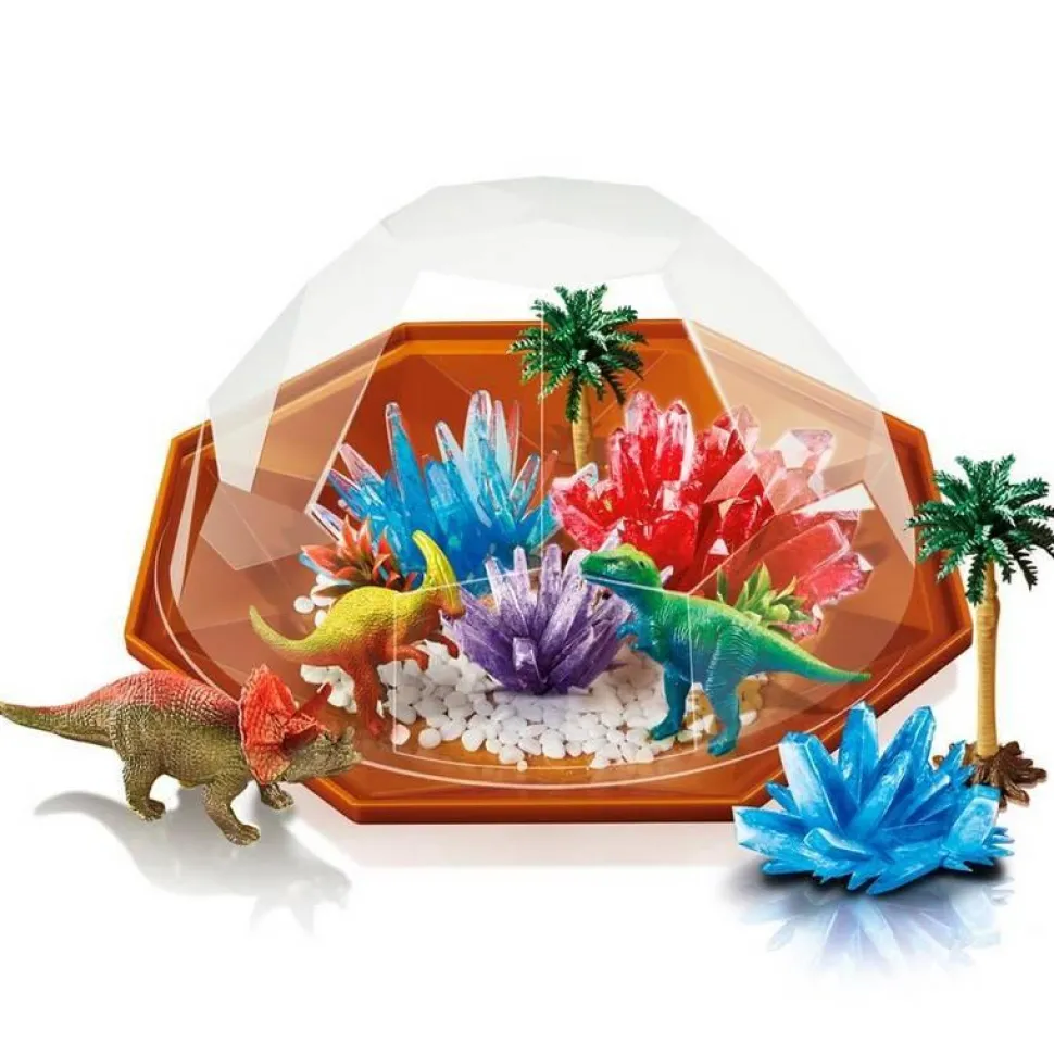 Science in action: CRYSTAL GROWING - DINO - 4M