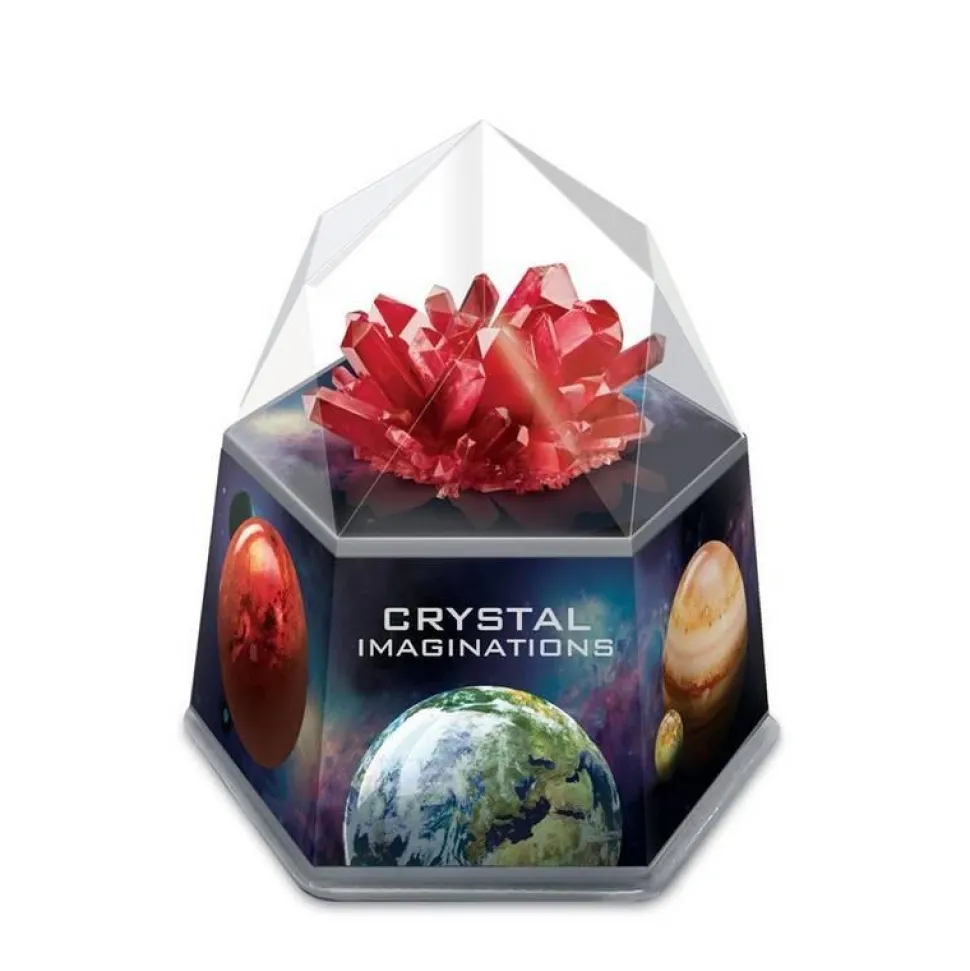 Science in action: CRYSTAL GROWING - ESPACE / Rouge - 4M