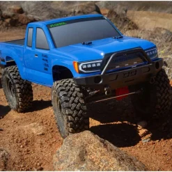 SCX10 III Base Camp 4WD Rock Crawler Brushed 1:10 RTR Bleu - Axial