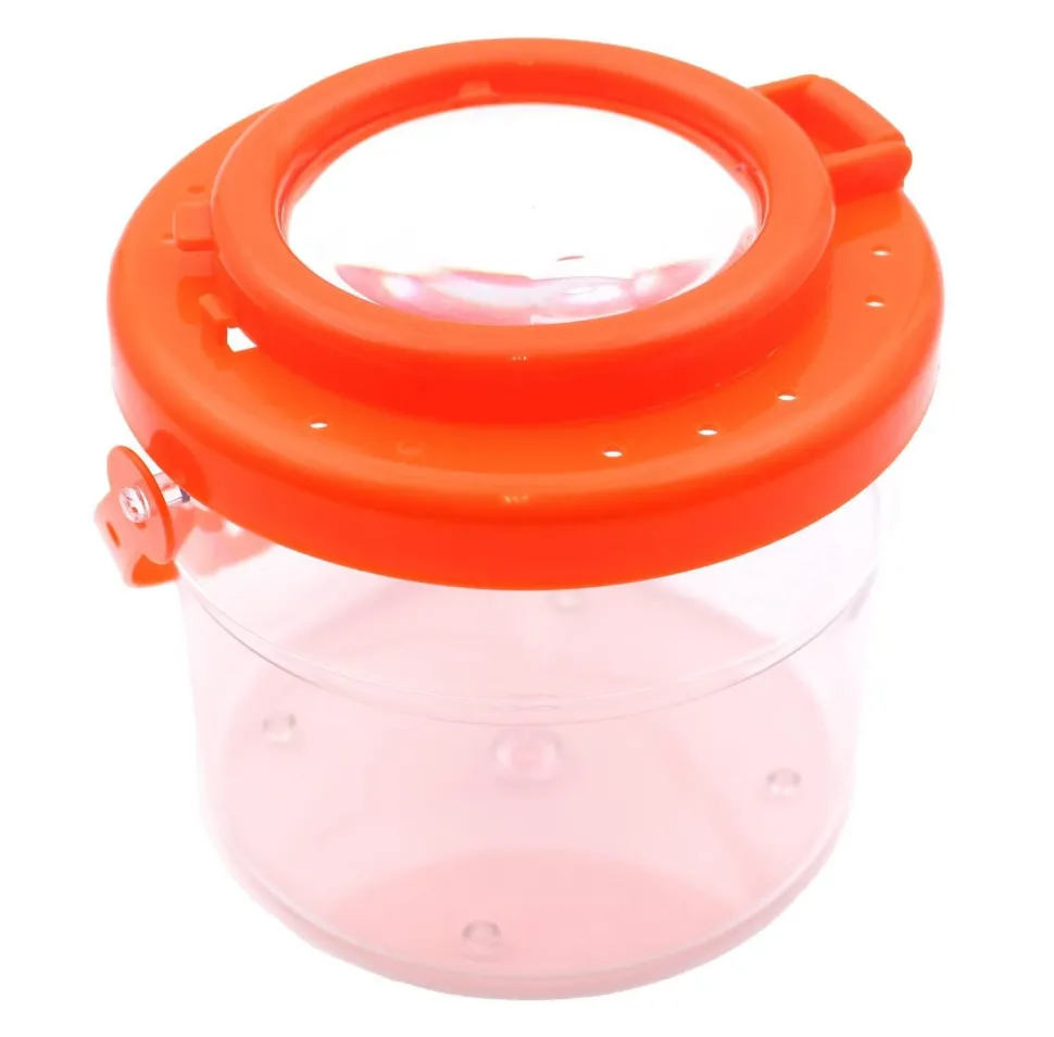 Seau insectes avec loupe 10,5x12 cm - Eduplay