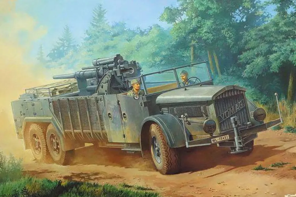 Selbstfahrlafette auf Fahrgestell VOMAG - 1:72e - Roden - Roden