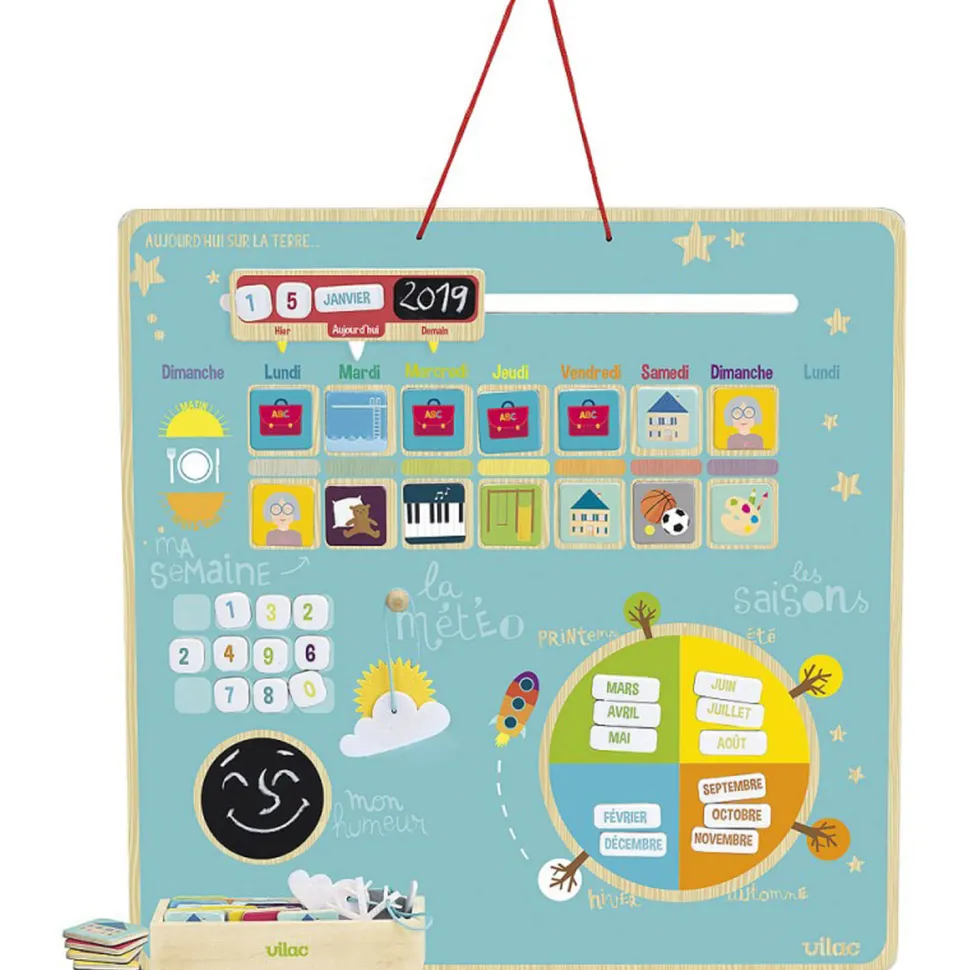 Semainier magnétique - Vilac