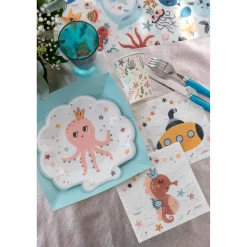 Serviettes P'tit matelot x20 - RueDeLaFete