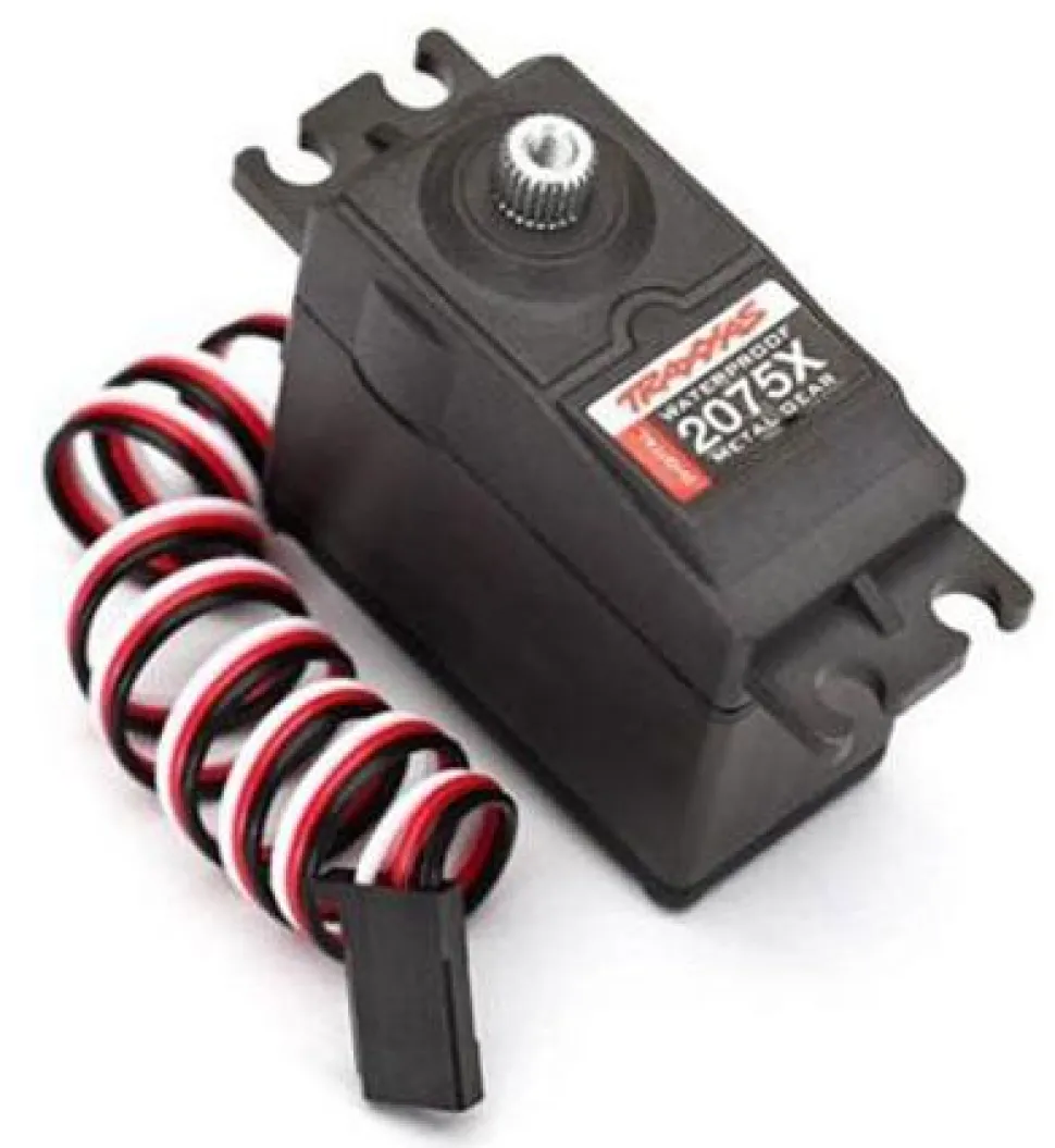 SERVO MEGA DIGITAL 2075X ETANCHE PIGNONS METAL TRAXXAS - Traxxas