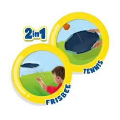 Set 2 en 1 tennis et frisbee - SES Creative