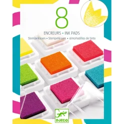 Set 8 encreurs et 1 nettoyeur : Pop - Djeco
