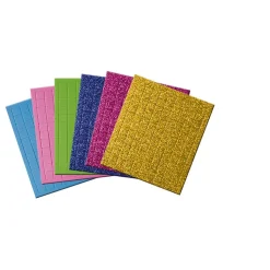 Set créatif : Mosaïques en mousse Poneys Et Licornes - Janod