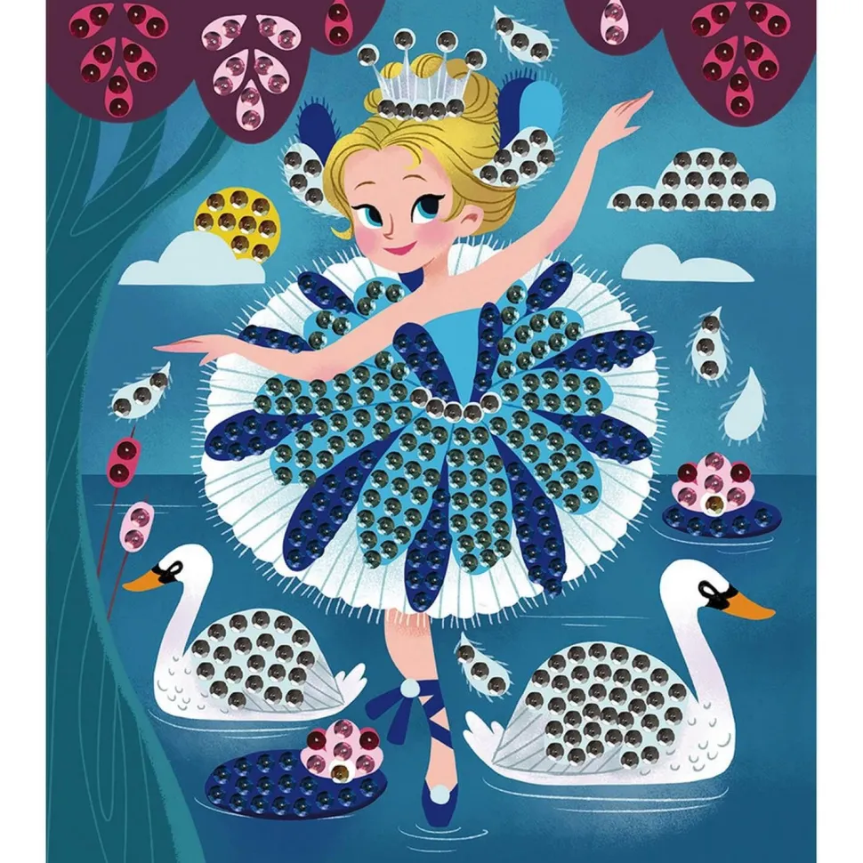 Set Créatif : Sequins à clouter : Danseuses - Janod