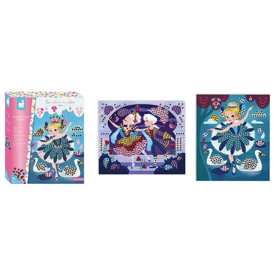 Set Créatif : Sequins à clouter : Danseuses - Janod