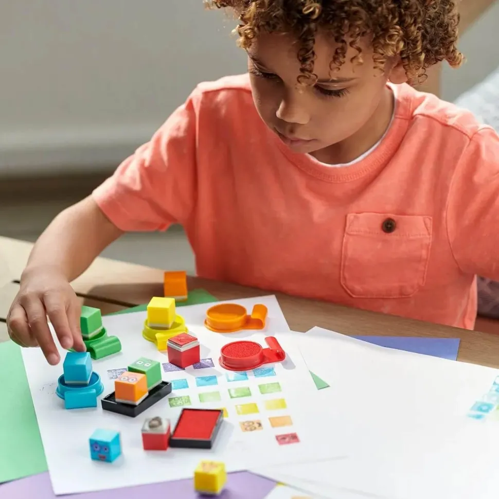 Set créatif : tampons Numberblocks Stampoline Park - Learning Resources