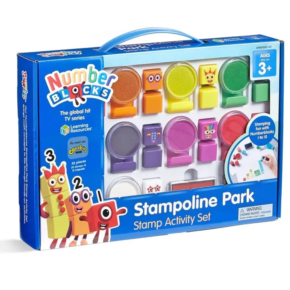 Set créatif : tampons Numberblocks Stampoline Park - Learning Resources