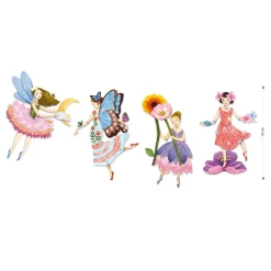 Set créatif pantins à colorier : Fées - Djeco