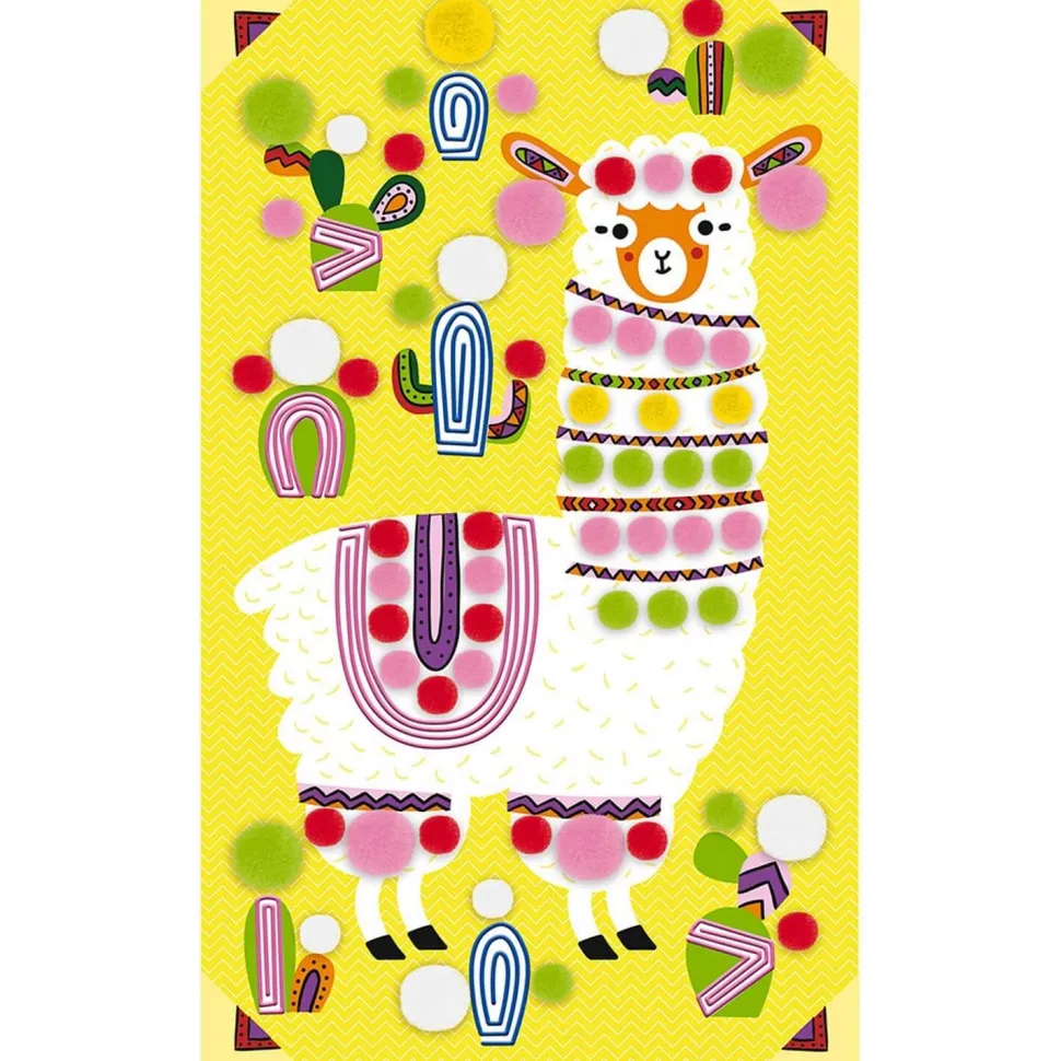 Set créatif pompons Lamas - Janod