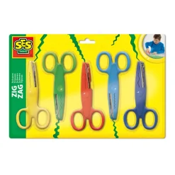 Set de 5 Ciseaux zigzag - SES Creative