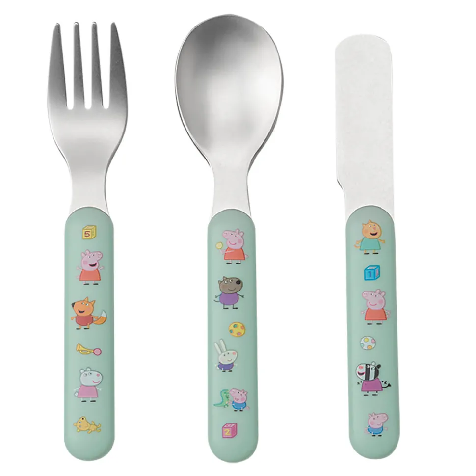 Set de 3 couverts : Peppa Pig - Petit Jour Paris