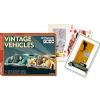 Set de 2 jeux de 55 cartes : Vintage Vehicules - Piatnik