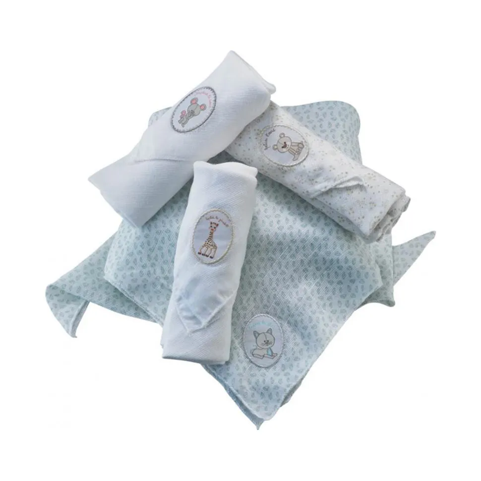 Set de 4 langes Sophie la girafe - Vulli