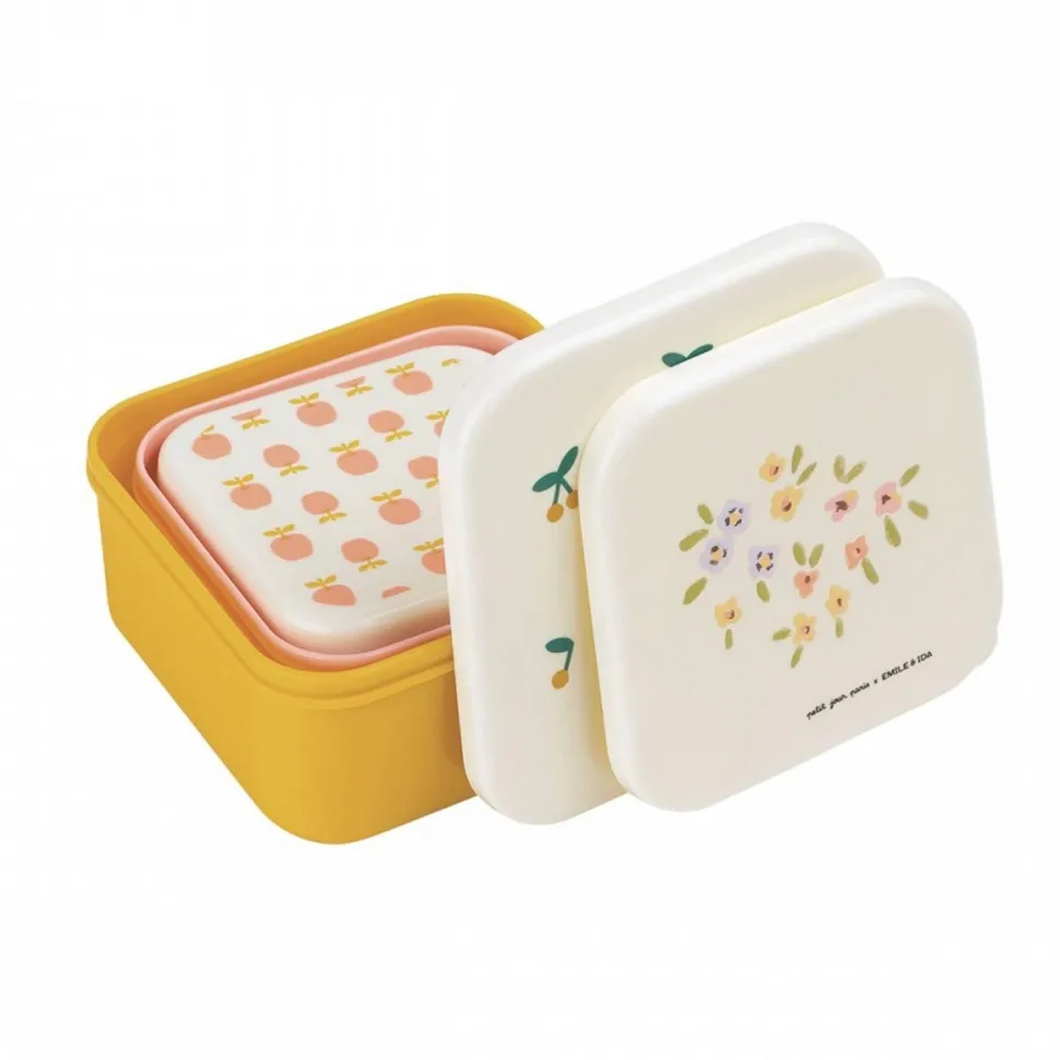 SET DE 3 LUNCH BOX : ÉMILE & IDA - Petit Jour Paris