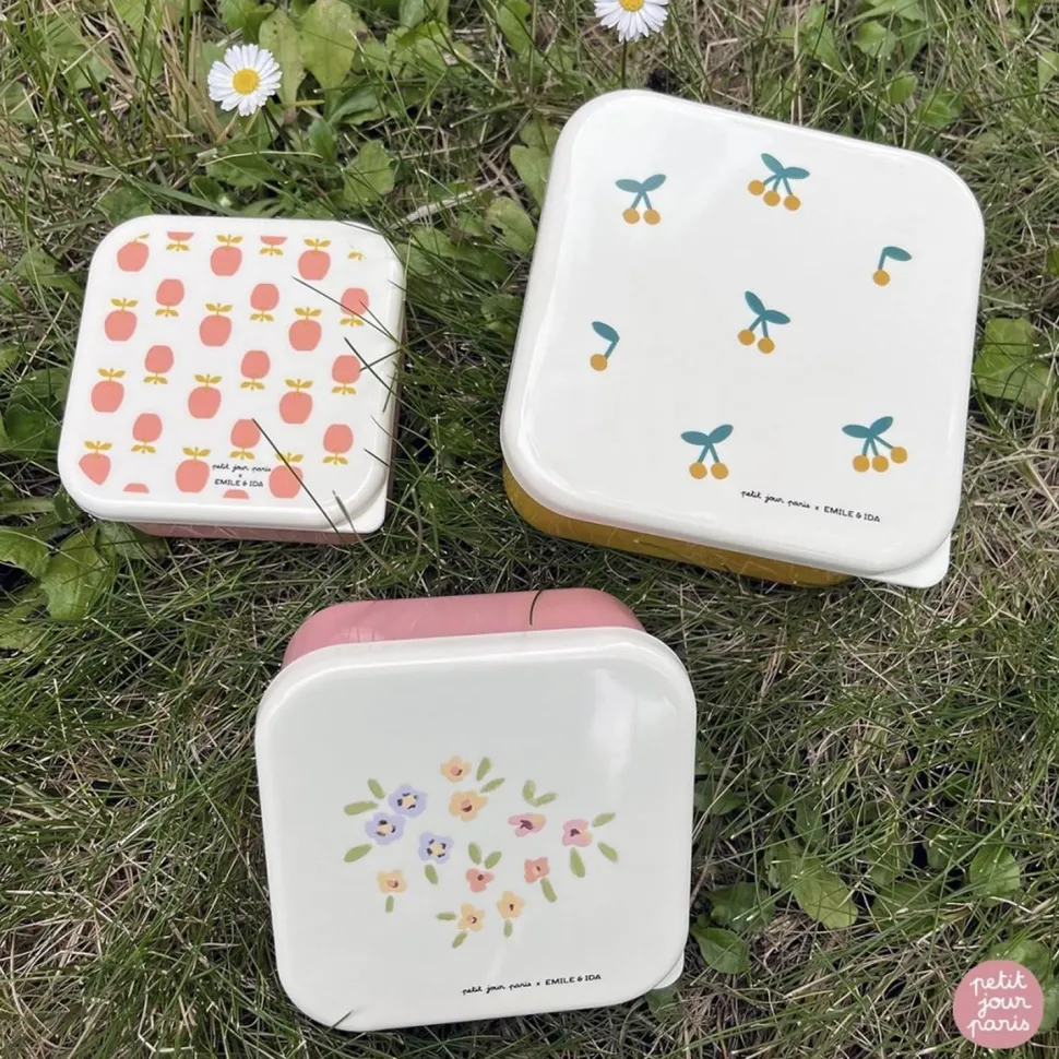 SET DE 3 LUNCH BOX : ÉMILE & IDA - Petit Jour Paris