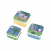 SET DE 3 LUNCH BOX : PEPPA PIG - Petit Jour Paris